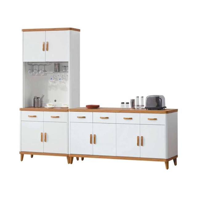 WAKUHOME 瓦酷家具 Ariel極簡主義白楓木2尺餐櫃