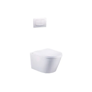 【CAESAR 凱撒衛浴】P排壁掛省水馬桶(CP1505 不含安裝)