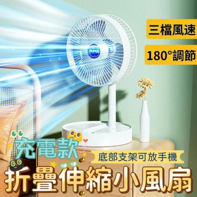 VORNADO 沃拿多 摩登迷你復古扇VFANMM23(白色