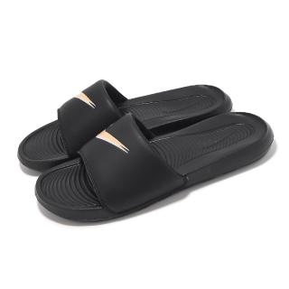 【NIKE 耐吉】涼拖鞋 Victori One Slide SWSH 男鞋 女鞋 黑 緩衝 防滑 拖鞋 一片拖(FZ1395-001)