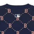 【MLB】女版針織衫 MONOGRAM系列 波士頓紅襪隊(3FKCM0241-43NYS)
