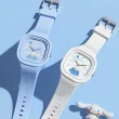 【SANRIO 三麗鷗】大耳狗美樂蒂凱蒂貓方形防水夜光石英錶(兒童 學生 手錶)