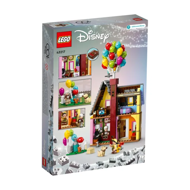 【LEGO 樂高】迪士尼系列 43217 天外奇蹟之屋(皮克斯電影 模型 禮物 居家擺設)