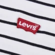 【LEVIS 官方旗艦】女 BatwingLOGO短袖條紋Tee恤 A9271-0002 人氣新品