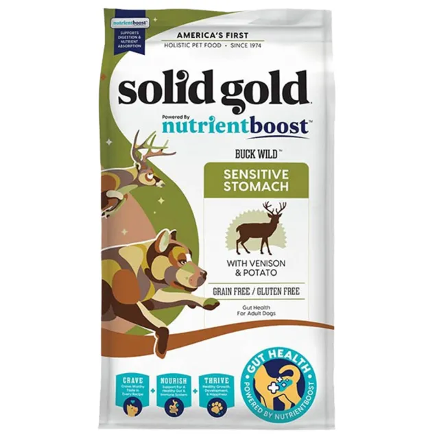 【Solid gold 素力高】血漿精華系列成犬糧-22磅 X 1包(血漿寵糧/犬糧/成犬)