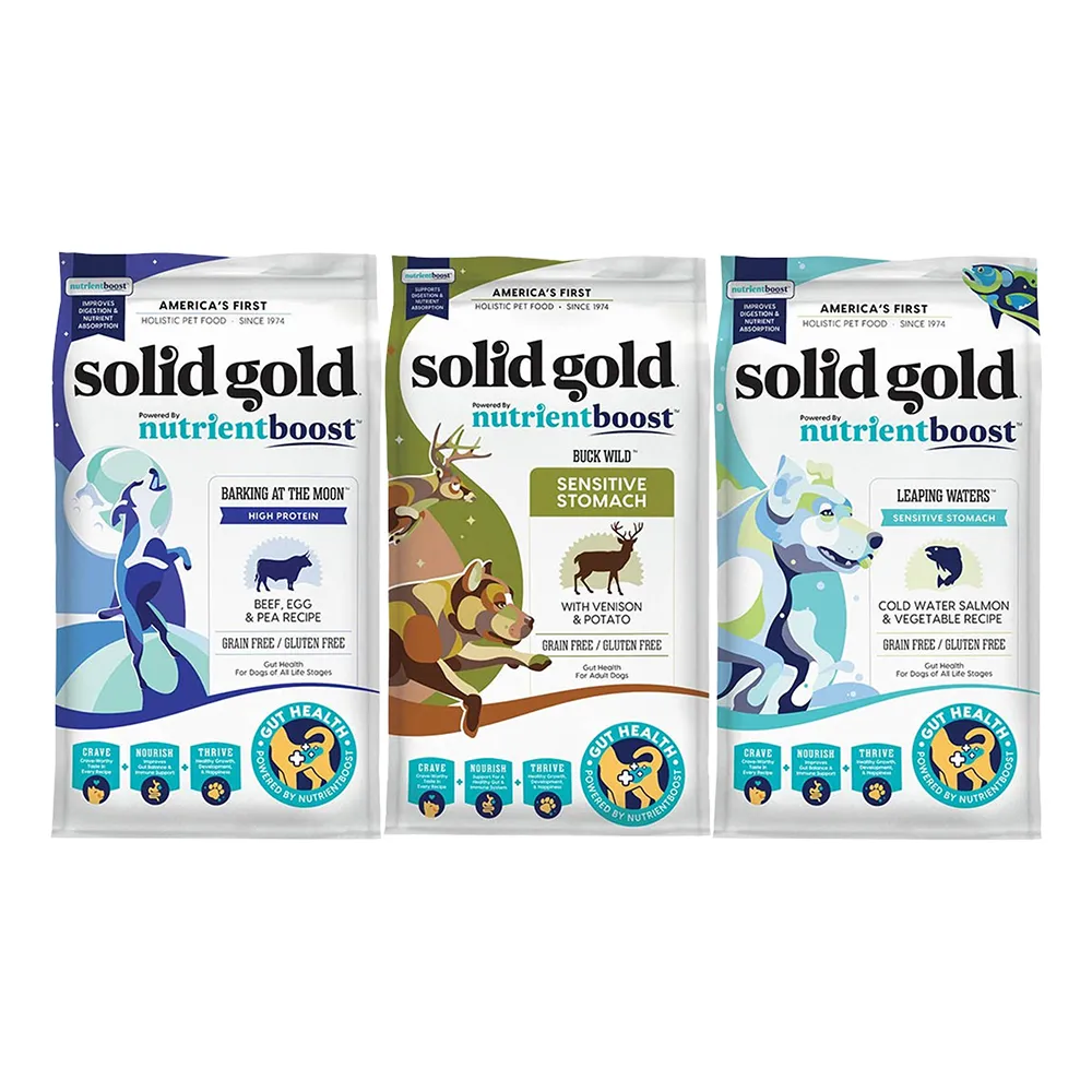 【Solid gold 素力高】血漿精華系列-犬吠月亮成犬營養高蛋白血漿-22磅 X 1包(血漿寵糧/犬糧/成犬)