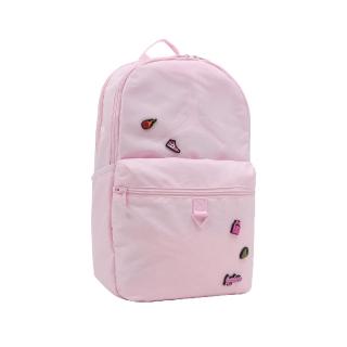 【NIKE 耐吉】後揹包 Jordan Rubber Pin Backpack 粉 13吋 可調背帶 筆電包 揹包(JD2423004AD-003)
