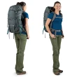 【Osprey】Renn 50 透氣網架式登山背包 女款 挑戰藍(健行背包  徙步旅行 登山後背包)
