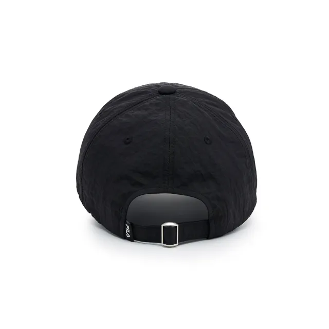 【FILA官方直營】時尚LOGO帽/棒球帽-黑色(HTY-1602-BK)