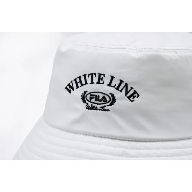 【FILA官方直營】時尚筒帽-白色(HTY-1604-WT)