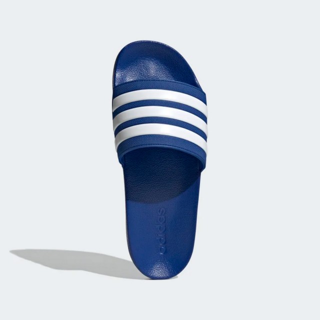 【adidas 愛迪達】ADILETTE SHOWER 運動拖鞋 三線 運動 休閒 男女 藍(GW1048 ∞)