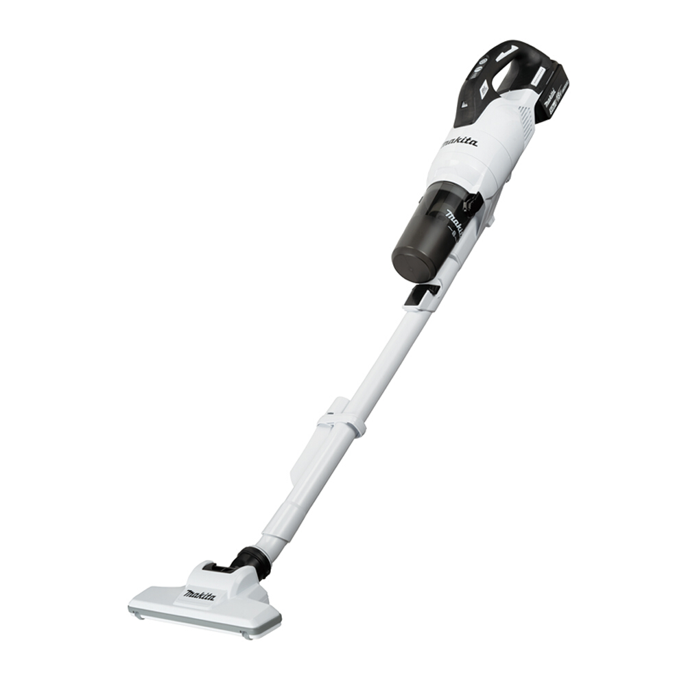  MAKITA 牧田 DCL286FRGW 無碳刷電池式吸塵器，採用先進無碳刷馬達技術，提供強勁 36V 動力，輕便無線設計適閤家居與工地清潔。高效過濾系統，長效電池續航，專業級吸力讓除塵更輕鬆。品質保證，耐用可靠。 