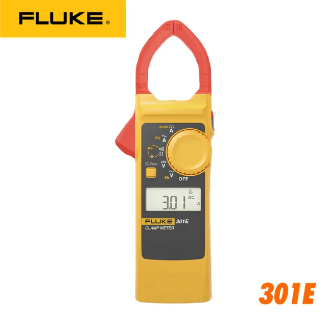 【Panrico 百利世】FLUKE 301E超薄型交直流勾表(刀鋒系列鉤表 原廠公司貨)