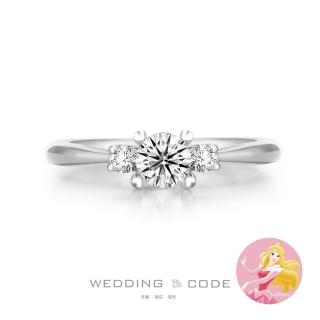 【WEDDING CODE】GIA 32分鑽戒 D/VS1/3EX 鉑金 迪士尼睡美人3402(天然鑽石 618限定 現貨 禮盒)