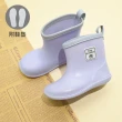 【OSOMESHOES 奧森】兒童雨鞋 馬卡龍色 中筒 日系雨鞋 防水雨鞋 輕量 防滑 雨靴 男童鞋 女童鞋(M7399 奧森)