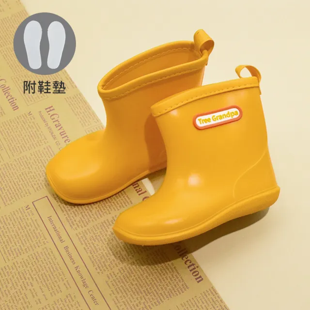 【OSOMESHOES 奧森】兒童雨鞋 馬卡龍色 中筒 日系雨鞋 防水雨鞋 輕量 防滑 雨靴 男童鞋 女童鞋(M7399 奧森)