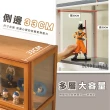 【KOLKO】三面透明壓克力公仔模型樂高展示櫃 書籍收納櫃 餐櫥餐邊櫃(五層80公分款)
