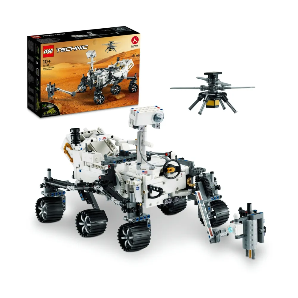 【LEGO 樂高】科技系列 42158 NASA 火星探測車毅力號(太空玩具 交通工具 禮物)