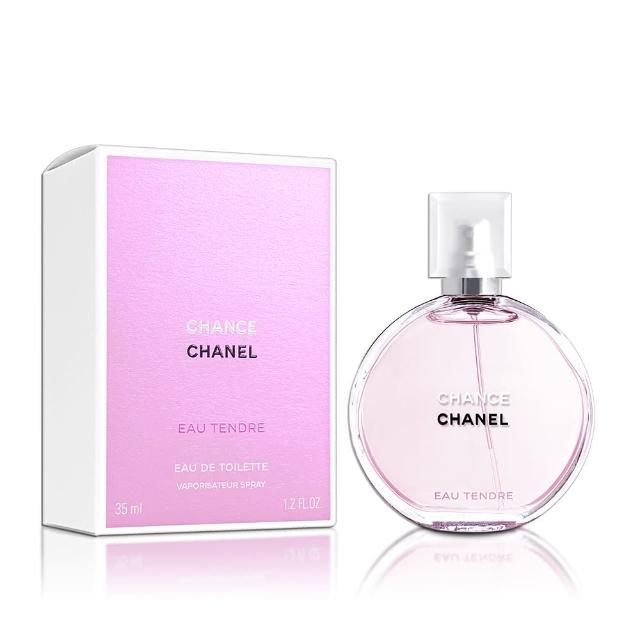 【CHANEL 香奈兒】CHANCE 粉紅甜蜜淡香水 35ML(平行輸入)