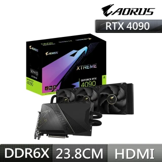 【GIGABYTE 技嘉】AORUS GeForce RTX 4090 XTREME WATERFORCE 24G顯示卡