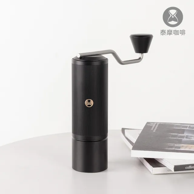 【TIMEMORE 泰摩】泰摩咖啡 栗子X lite磨豆機-曜石黑(手搖磨豆機 不鏽鋼刀盤)