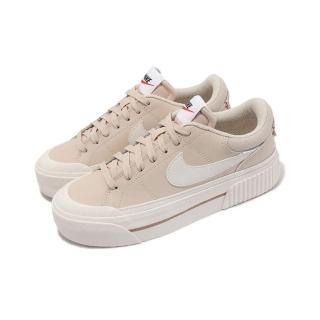 【NIKE 耐吉】WMNS COURT LEGACY LIFT 女鞋 米色 奶茶 厚底(DM7590-200)