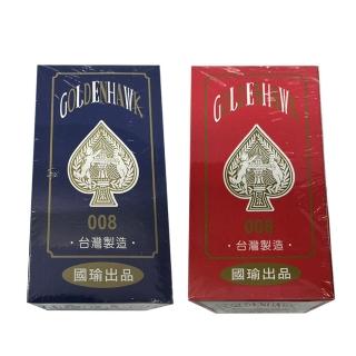 【金鷹牌】008 撲克牌 紅/藍 12打入/件