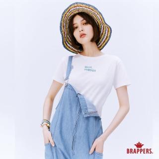 【BRAPPERS】女款 HELLO BRAPPERS印花T(米白)