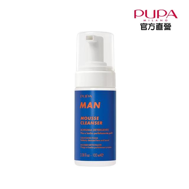 【PUPA】藍調紳士淨化潔顏慕斯100ml