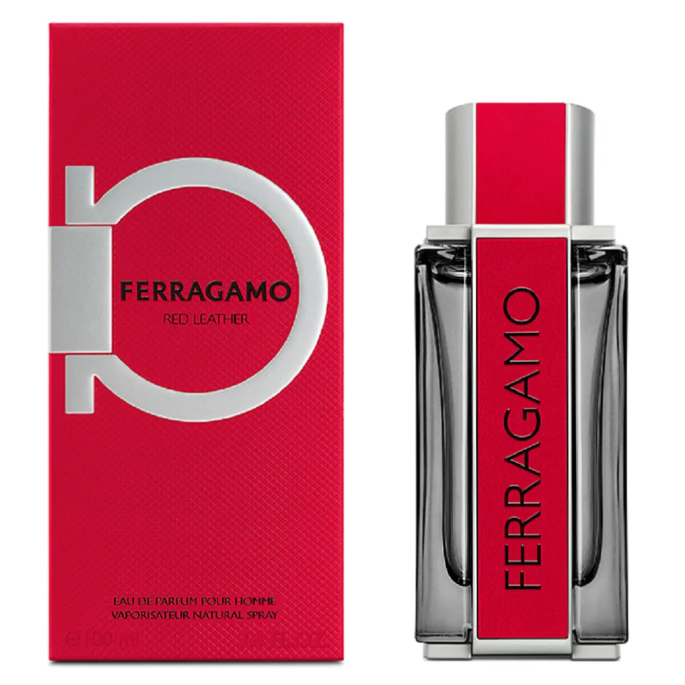 【Salvatore Ferragamo】Red Leather 菲常躍紅男性淡香精 100ml(專櫃公司貨)