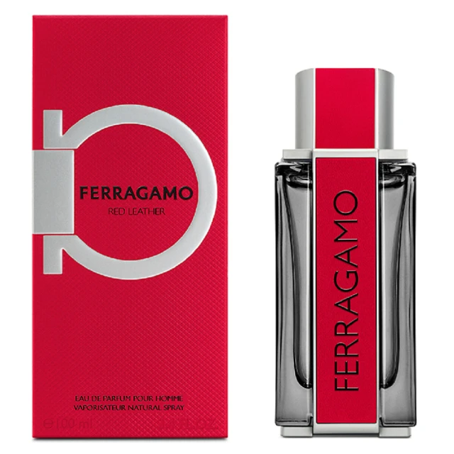 Salvatore Ferragamo Red Leathe