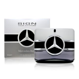【Mercedes-Benz 賓士】Sign Your Attitude 堅決態度男性淡香水 EDT 100ml(平行輸入)