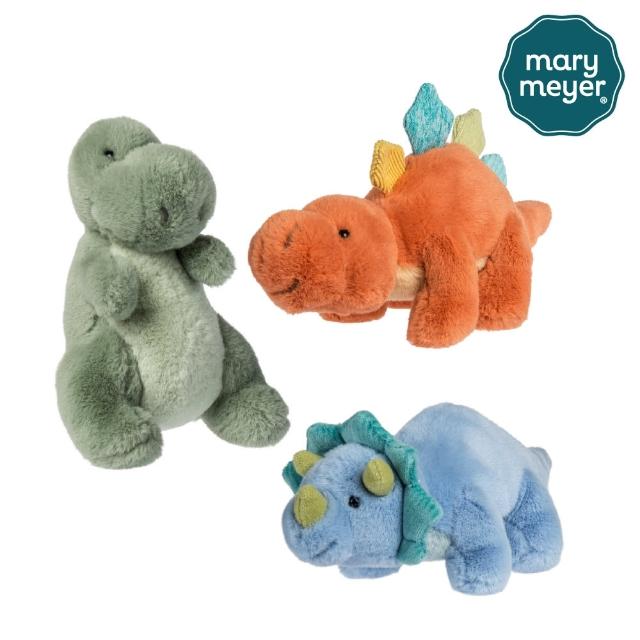 【Mary Meyer】安撫玩偶-迷你恐龍家族-三入組(彌月禮 新生兒玩伴 寶寶最愛)