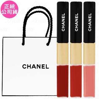 【CHANEL 香奈兒】超炫耀持色唇萃(4.5ml+3.5ml+紙袋 專櫃公司貨)