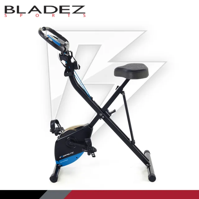 【BLADEZ】EXERPEUTIC 雙拉力繩可折式智能飛輪健身車-E4119