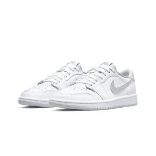 【NIKE 耐吉】Air Jordan 1 Low 灰白 男鞋 休閒鞋 CZ0790-100