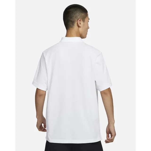 【NIKE 耐吉】短袖 POLO衫 短袖 上衣 T恤 運動 休閒 男 AS M NK CLUB SS POLO PIQUE 白色(FN3895100)