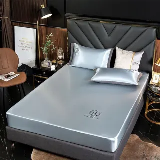 【寢聚 Sleep Club】6D透氣排汗冰絲涼感床包 床包枕套三件套(單人/雙人/加大任選)