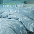 【ISHUR 伊舒爾】台灣製造 雲絲棉 卡通 鋪棉兩用被套 萌灰兔(雙人6x7尺 舒柔棉)