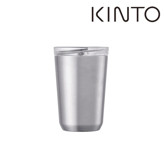 Kinto TO GO TUMBLER保溫隨行杯360ml（栓蓋版）-不鏽鋼