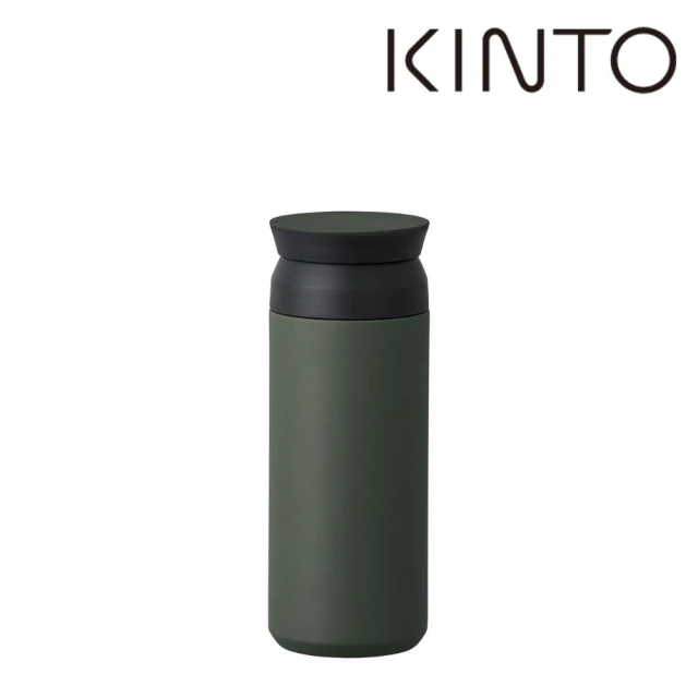 Kinto TRAVEL TUMBLER隨行保溫瓶500ml-森林綠