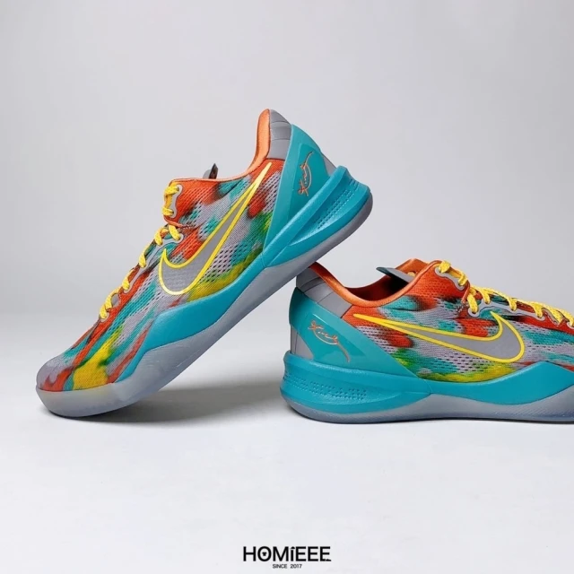 NIKE 耐吉 Nike Kobe 8 Protro Venice Beach GS 威尼斯海灘 炫彩 籃球鞋(HF7319-001)