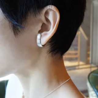 【mittag】embrace earring_擁抱耳環(簡潔 俐落 個性 閃亮 友善環境 公平貿易珠寶品牌)
