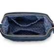 【PIP STUDIO】買一送一★藍色絲絨夾層化妝包(小/包袋+質感化妝收納包)