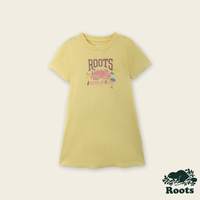 Roots Roots 小童- CHAMBRAY RUFFL