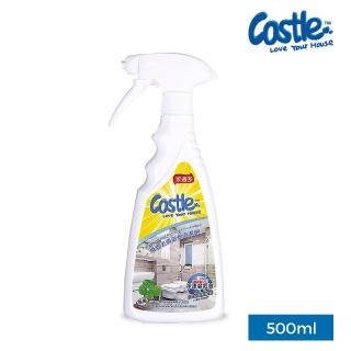 【CASTLE家適多】強效去漬浴廁清潔劑 500ml(瞬效除垢/抗菌防霉/玻璃皂垢/馬桶黃垢/浴廁清潔)