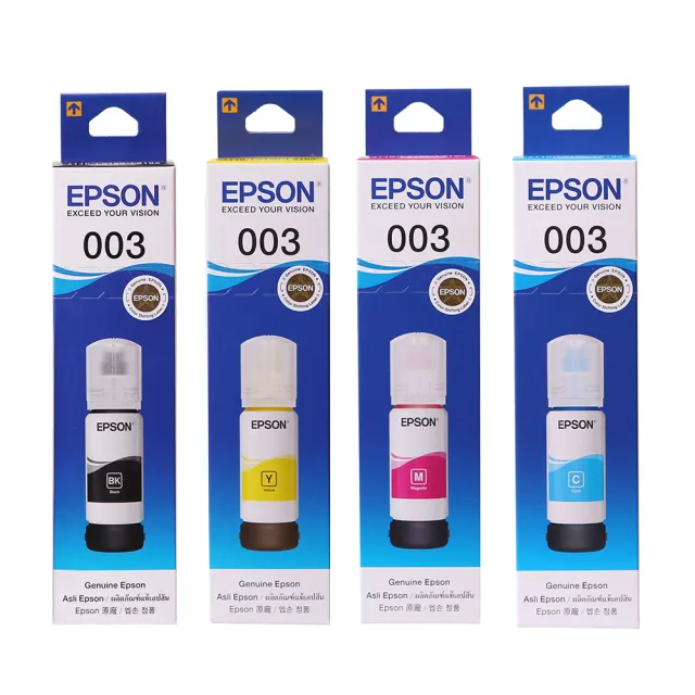 【EPSON】搭2組T00V原廠1黑3彩墨水★L3210 高速三合一連續供墨印表機(3年保固組)
