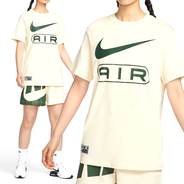 NIKE 耐吉 AS W NSW TEE AIR BF SP24 女款 象牙白色 運動 大AIR 休閒 短袖 FV8003-110