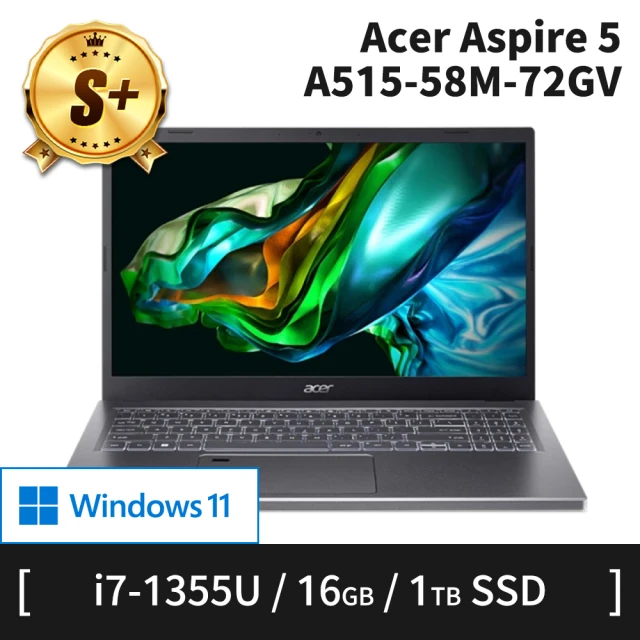 Acer 宏碁 S+ 級福利品 15.6吋 i7-1355U