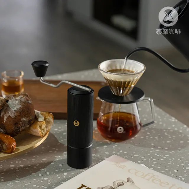 【TIMEMORE 泰摩】泰摩咖啡 栗子X lite磨豆機-狩獵綠(手搖磨豆機 不鏽鋼刀盤)